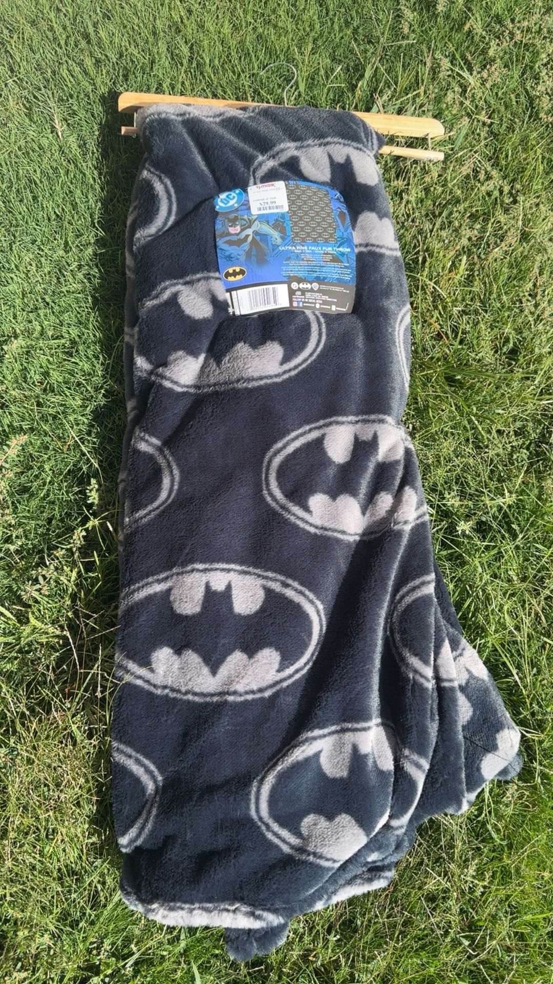 Batman Ulta Faux Fur Blanket