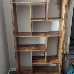 Wooden Bookshelves