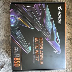 Gigabyte B850 AORUS ELITE WIFI7 motherboard box