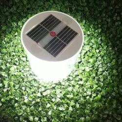 Solar Inflatable Lights 1Pack Outdoor Camping Tent Lantern Waterproof Solar Powered Led Light Survival Emergency Lantern for Camping Travel