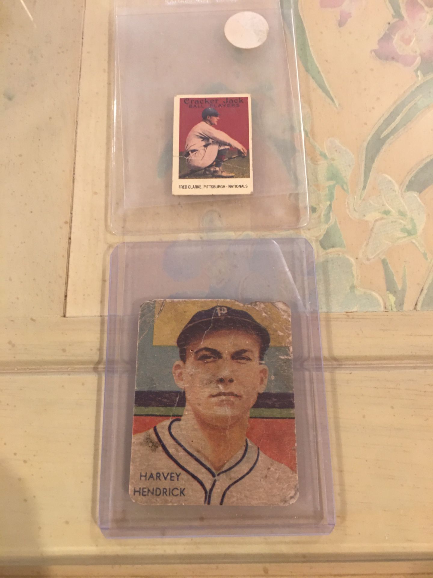 1934 Authentic Harvey Hendricks Baseball Cards