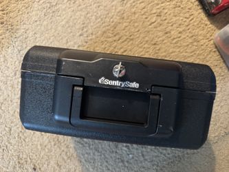 Black Fireproof Money Safe by SentrySafe