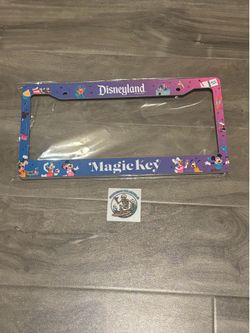 Disneyland Magic Key License Plate frame 2026