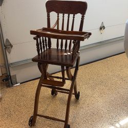 Antique Highchair 