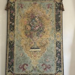 Large Hand Painted Wooden Panel