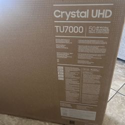 Samsung 50" class CU7000 Crystal UHD 4K Smart TV