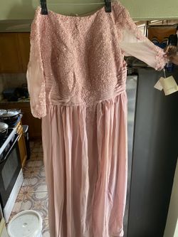 Formal Dress Blush Pink