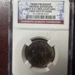 2007 One Dollar Coin 🪙