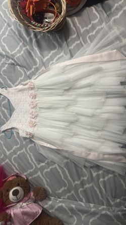 White dress for girls size 6