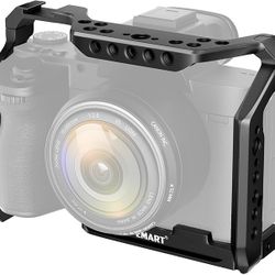 EMART Full Camera Cage for Sony A7M IV/R IV/RIV A/A7S III/A I/A9 II