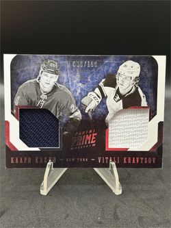 Kaapo Kakko & Vitali Kravtsov Dual Rookie Jersey /199 – Panini Prime