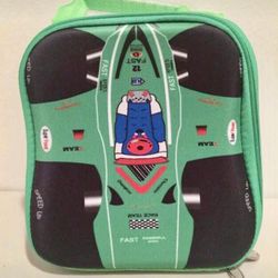 Race Car Backpack/Lunch Box