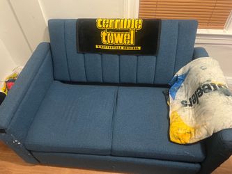Blue Futon
