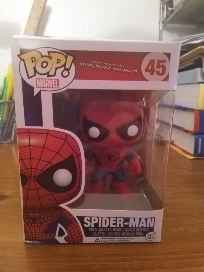Amazing Spiderman 2 Vaulted Funko Pop *Damaged Box*