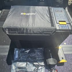 No Ice 12V DC Electric 30 Quart BougeRV Portable Refrigerator Cooler