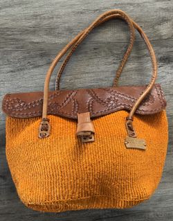 African Woven Bag (Sisal Basket)