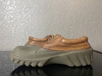 Crocs Islander Men Size 10 12 Brown Pit Crew Lace-Up Boat Shoes Clogs for Sale in Antonio, TX OfferUp