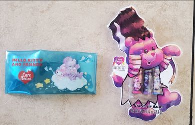 New Carebears Bag & Lip Balm Bundle