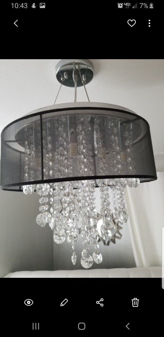 Crystal chandelier 