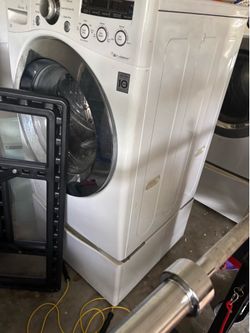 Washer and dryers for sale all white lg 300