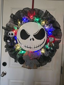 Nightmare before Christmas wreath