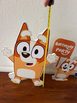 Bluey cutouts for decoration