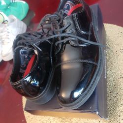Boys Black Dress Shoes
