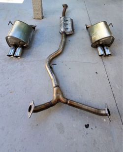 Dual Muffler Cat-Back Exhaust System