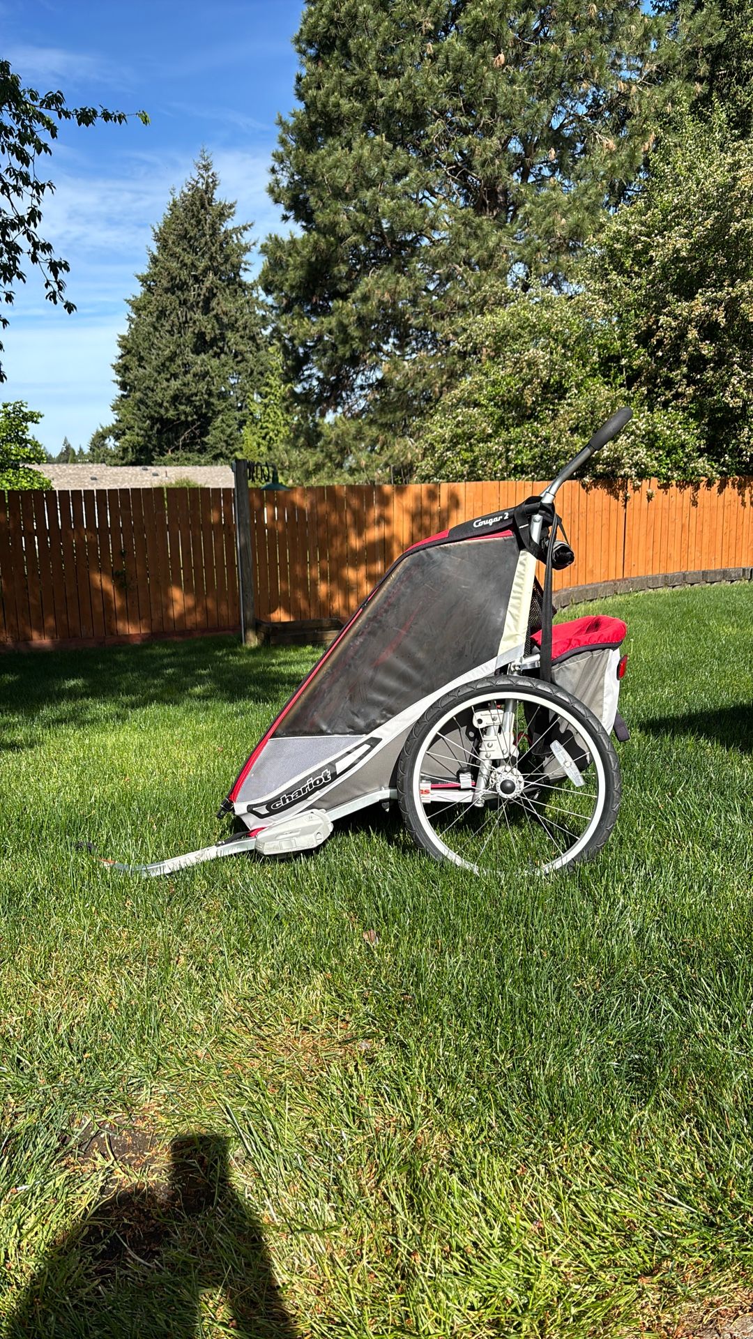 Chariot Cougar Two Seater Stroller/Bike Trailer