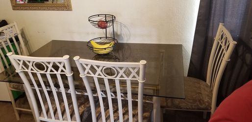 $200 comedor de 6 sillas de vidrio templado o mejor oferta
