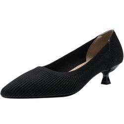 Women’s Black Kitten Heel Shoes
