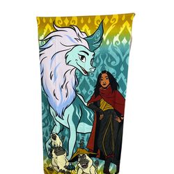 Raya and The Last Dragon Beach Bath Pool Towel 27" x 54" by Disney