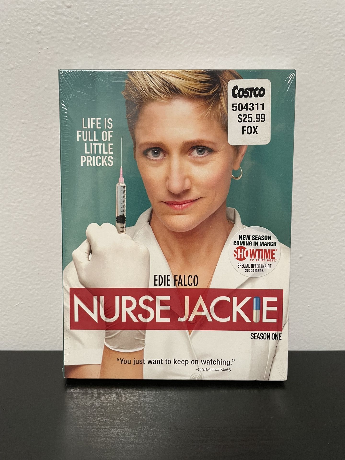 Nurse Jackie Season One DVD NEW SEALED Showtime Edie Falco Comedy 2009
