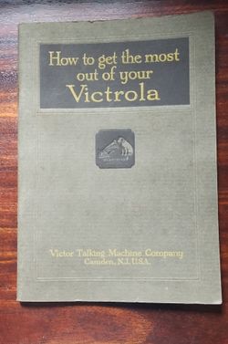 1924 VICTROLA INSTRUCTION BOOK