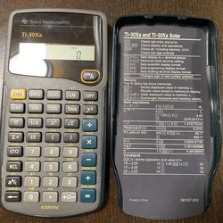 Texas Instruments Ti-30Xa Scientific Calculator, 10-Digit Lcd