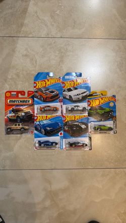 Hot wheels cars and matchbox
