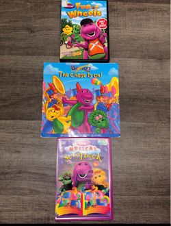 Barney bundle of DVDs