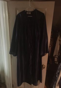 Dark Blue Graduation Gown