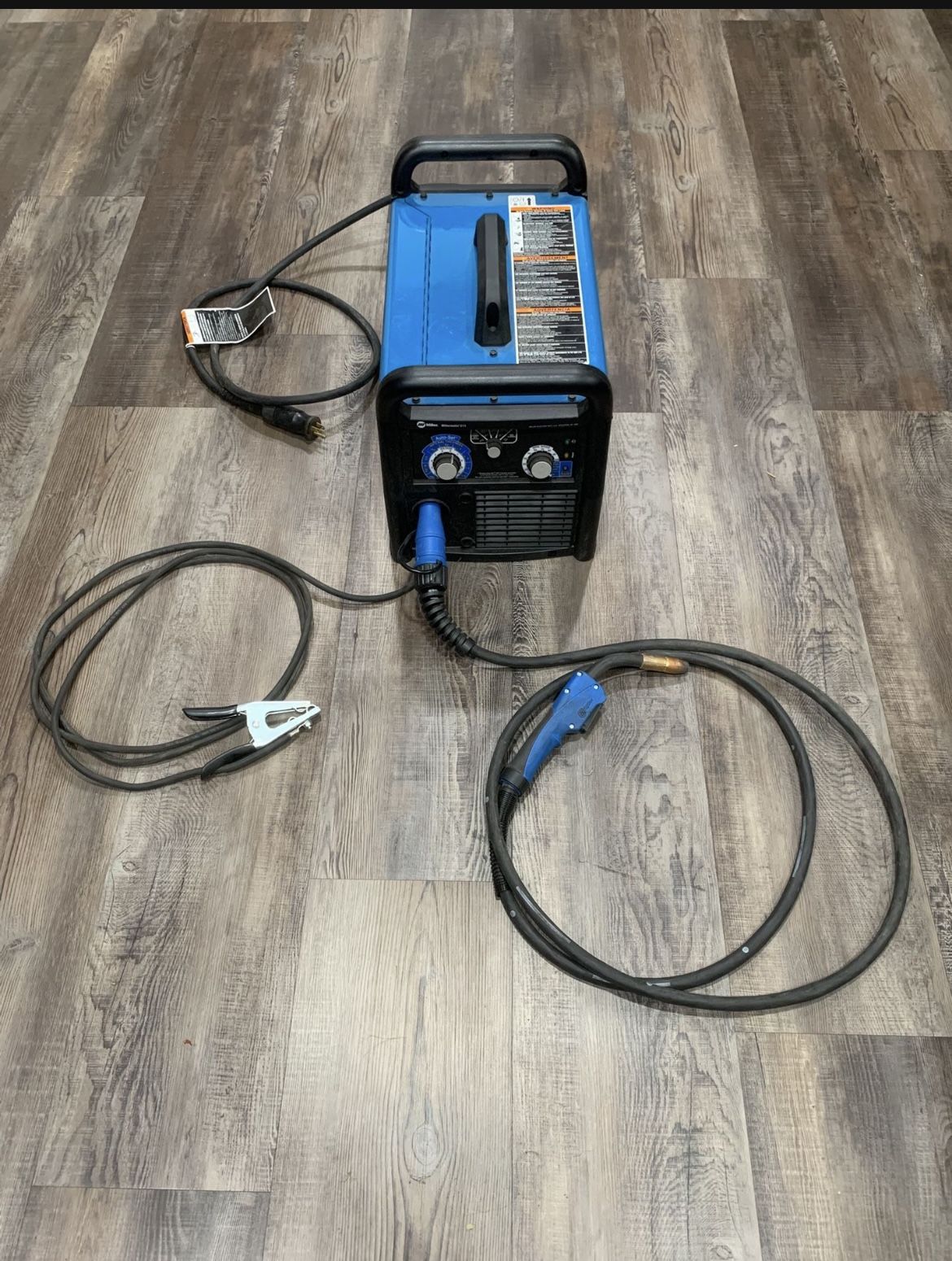 211 welding machine flux core 210 and 110 power head