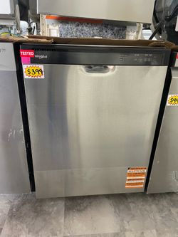 Whirlpool Dishwasher stainless steel