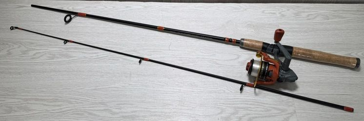 Shakespeare Crusader Spinning Combo, Rod Length 6', Medium Fishing Pole w/Reel (A1G014274)
