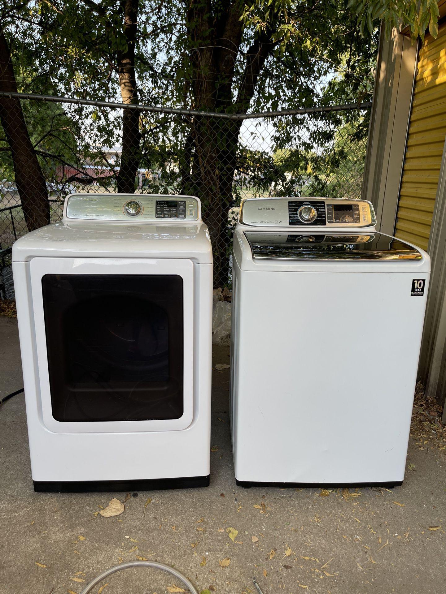 Samsung Washer And Dryer Set