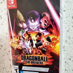 Sealed DRAGON BALL: THE BREAKERS Special Edition - Nintendo Switch Brand New