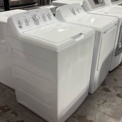 GE Washer And Electric Dryer Set