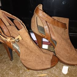 Medium Thin Heel Boots 