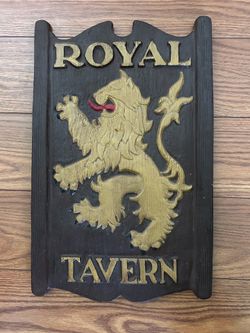 Royal Tavern Beer Sign