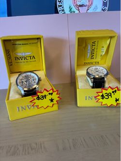 ⌚ Invicta Men’s Watches $39.99 Each