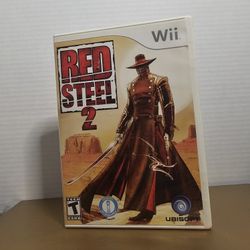 Wii U Video Game Red Steel 2 Nintendo. So Fun. Used. Great Condition 
