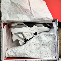 Jordan 4 White Cement