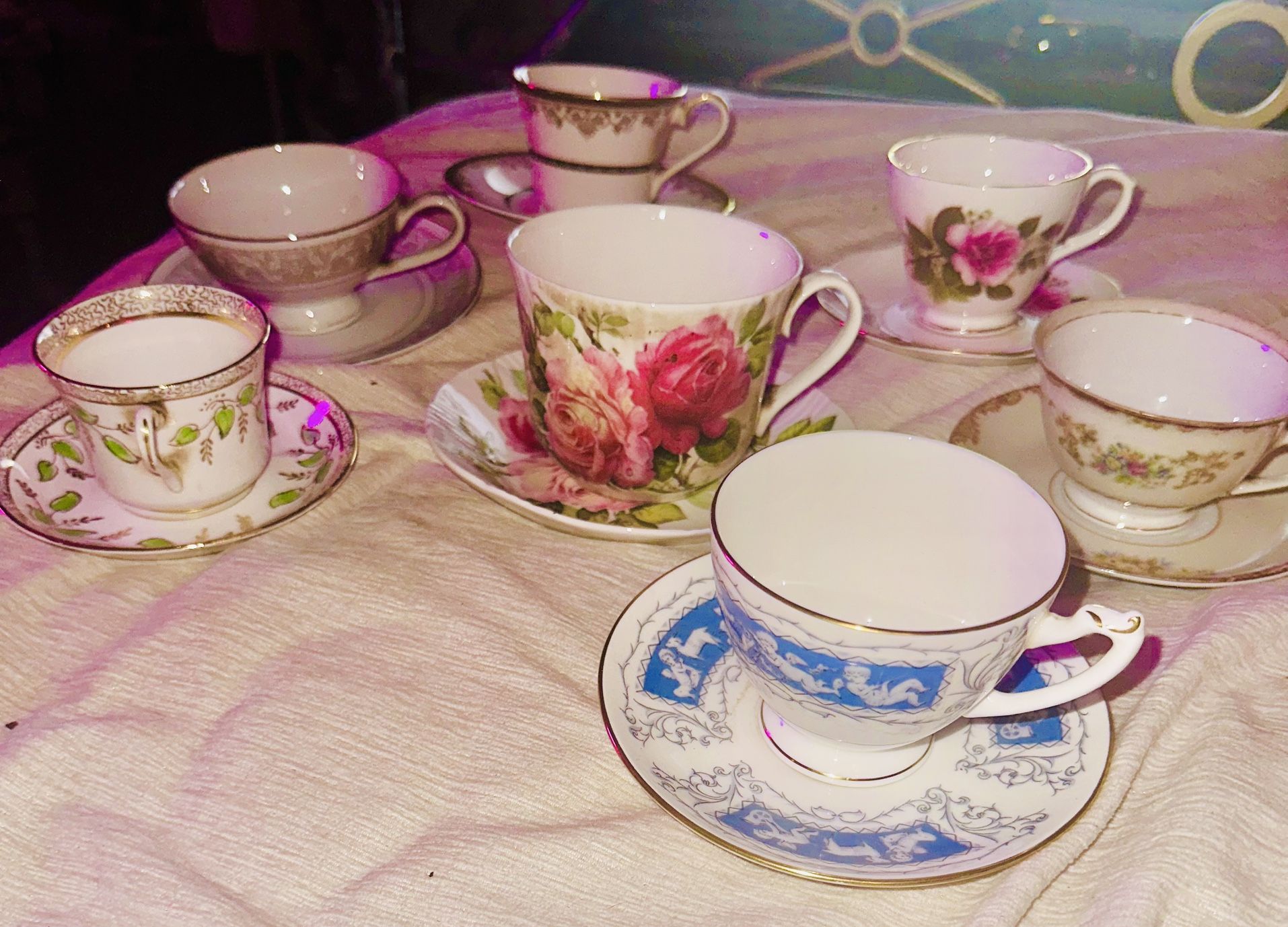 Assorted Vintage Tea Cups
